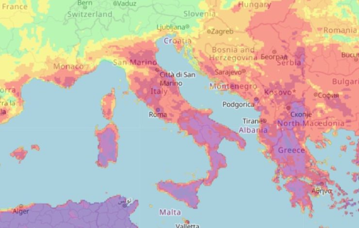 allarme incendi italia 2021