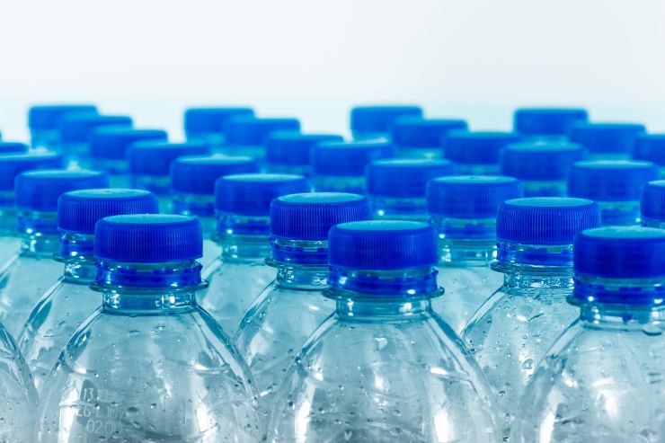 plastica bottiglie acqua
