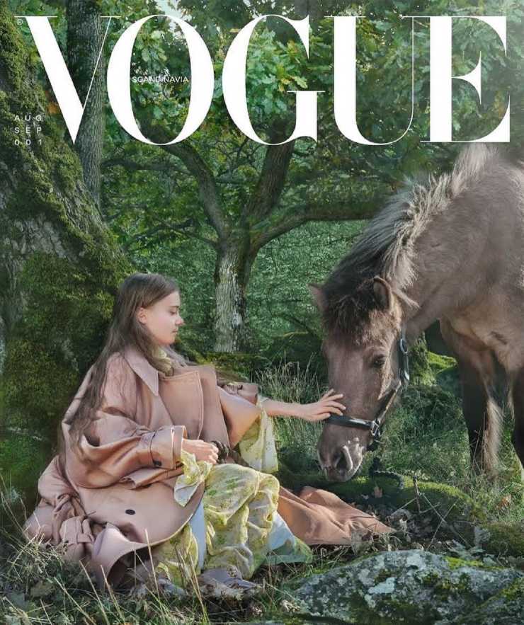 greta thunberg vogue scandinavia