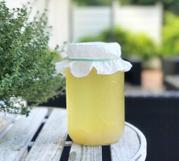 kefir di acqua prima fermentazione