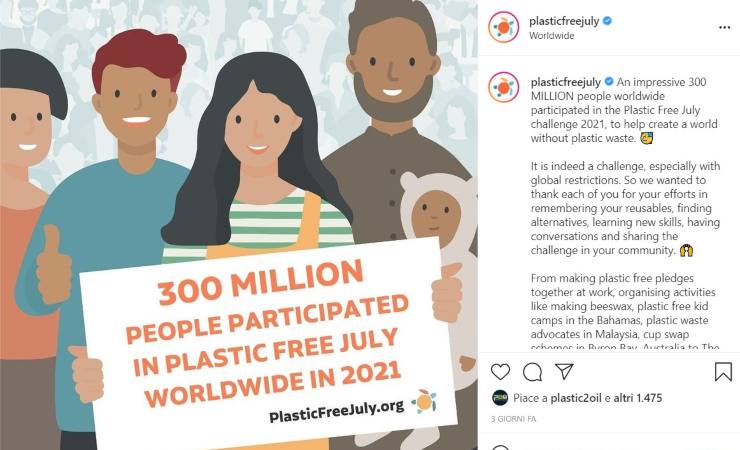 plastic free july