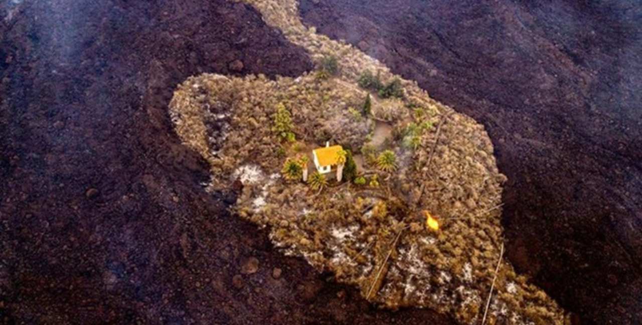 La palma vulcano casa