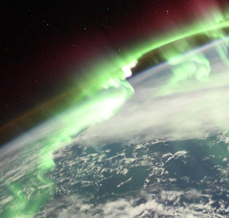 Aurora Polare: uno spettacolo sensazionale visto dallo spazio