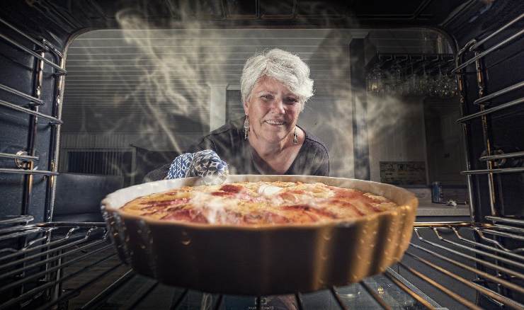 Torta della nonna interna