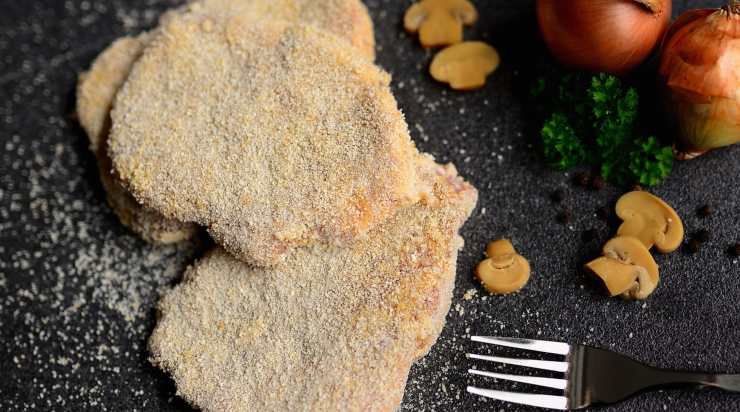 Cotoletta di sedano rapa panate