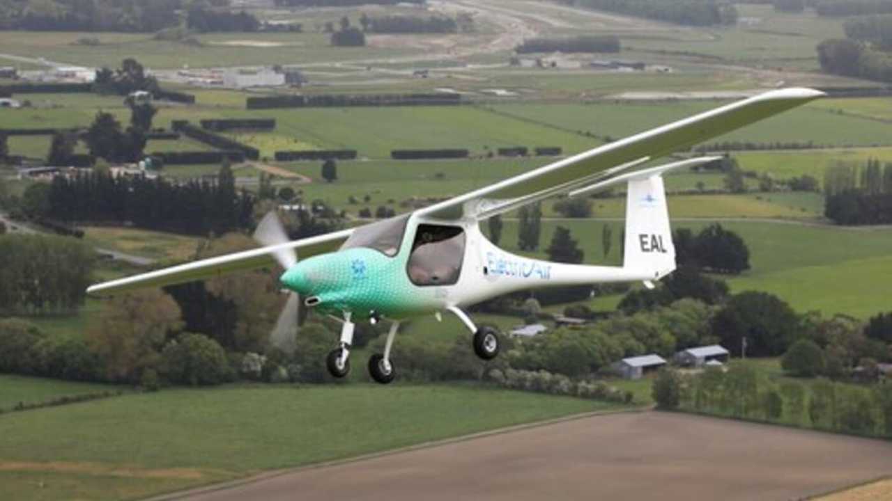 aereo elettrico record