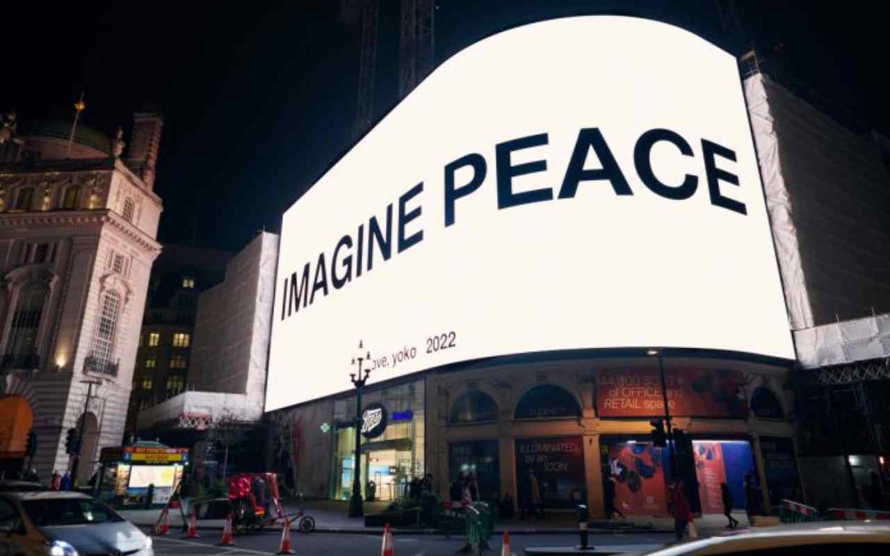 imagine peace yoko ono
