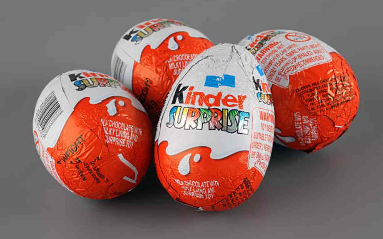 Uova di cioccolato Kinder e Ferrero