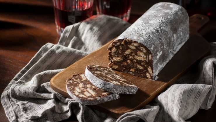 salame di cioccolato ricetta