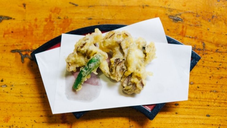 Verdure in tempura