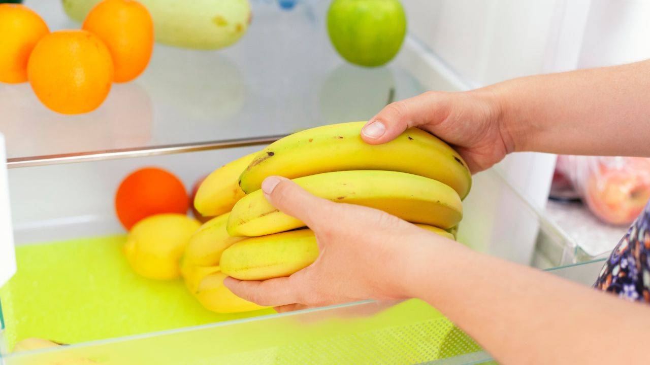 Banane in frigorifero