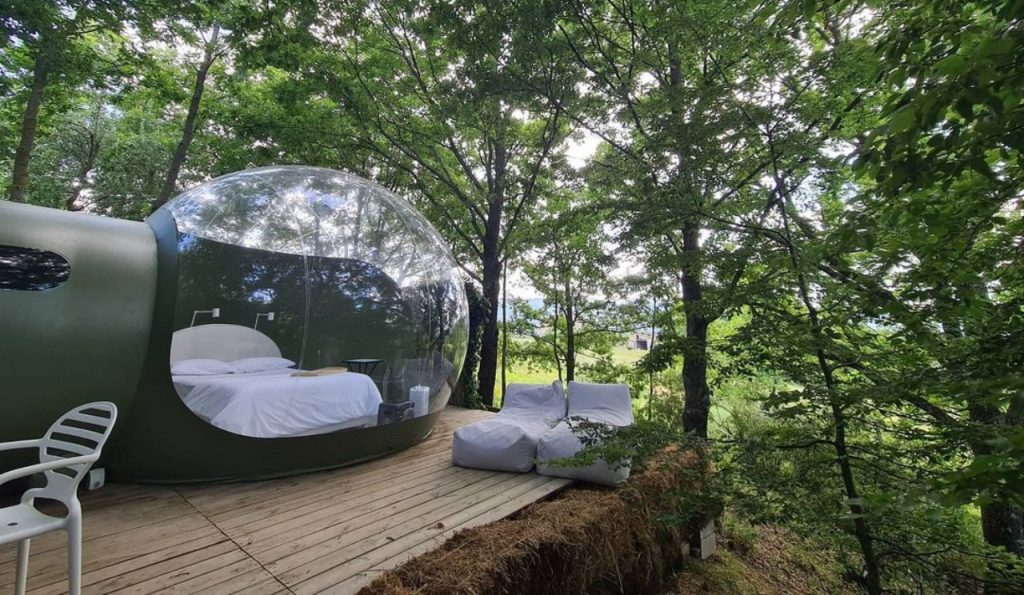 atmosfera bubble glamping