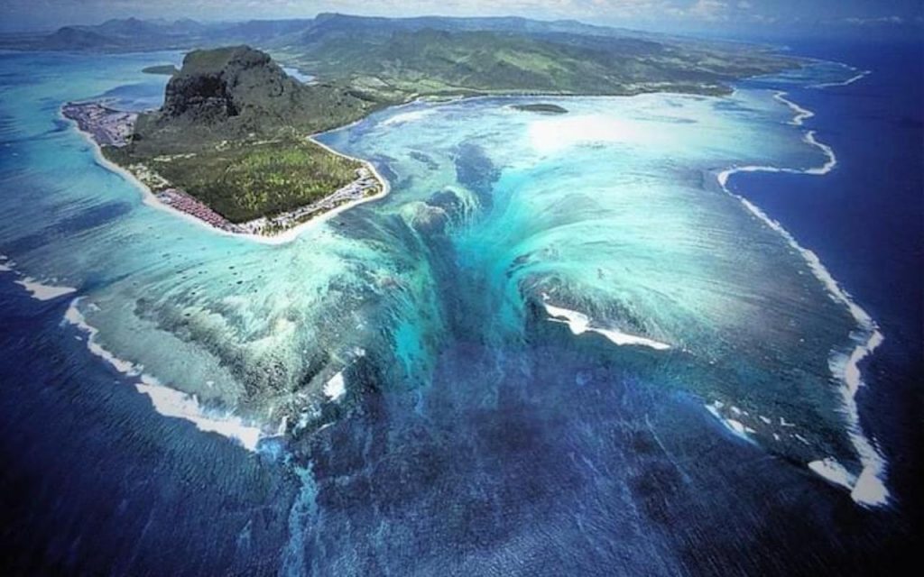 cascate sottomarine mauritius