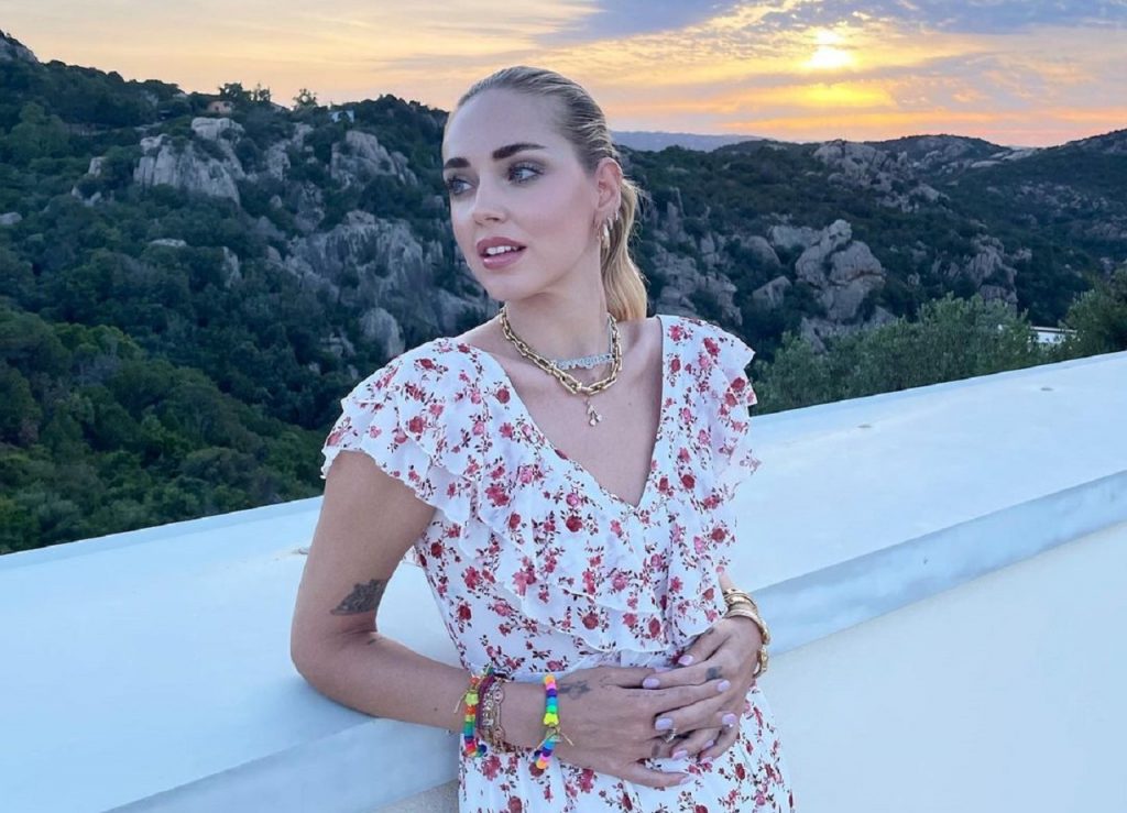 chiara ferragni vacanze italia