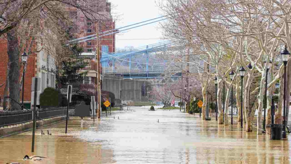 alluvione città