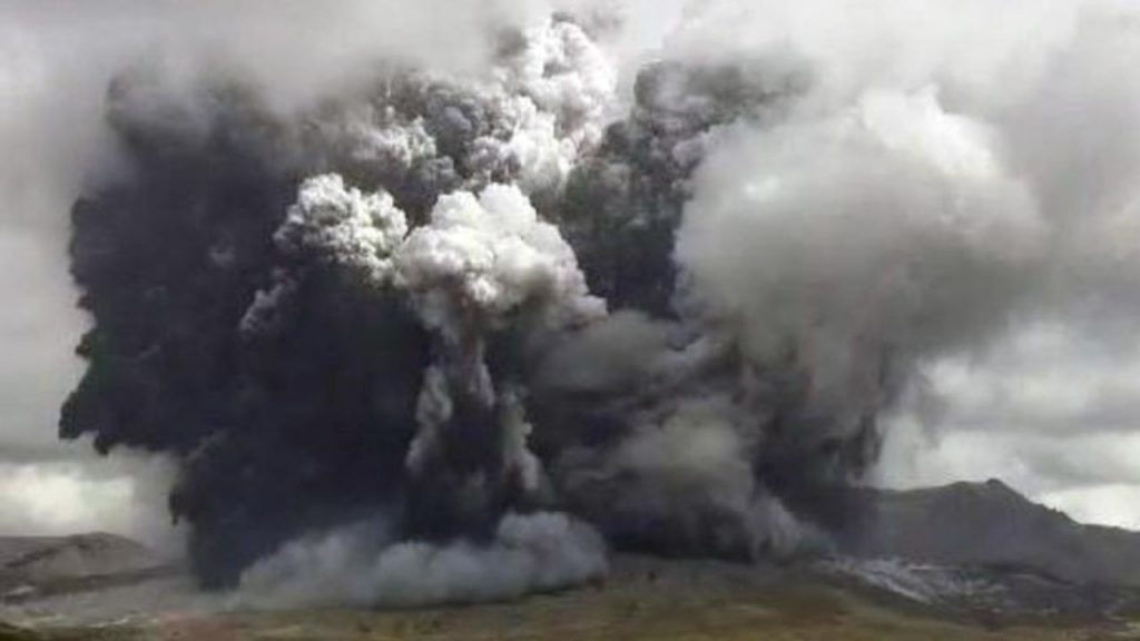 monte aso eruzione