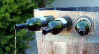 Una fontana che eroga vino rosso tutto il giorno | Ecco dove si trova