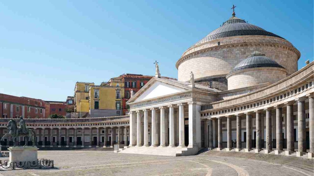 panico nella città di Napoli